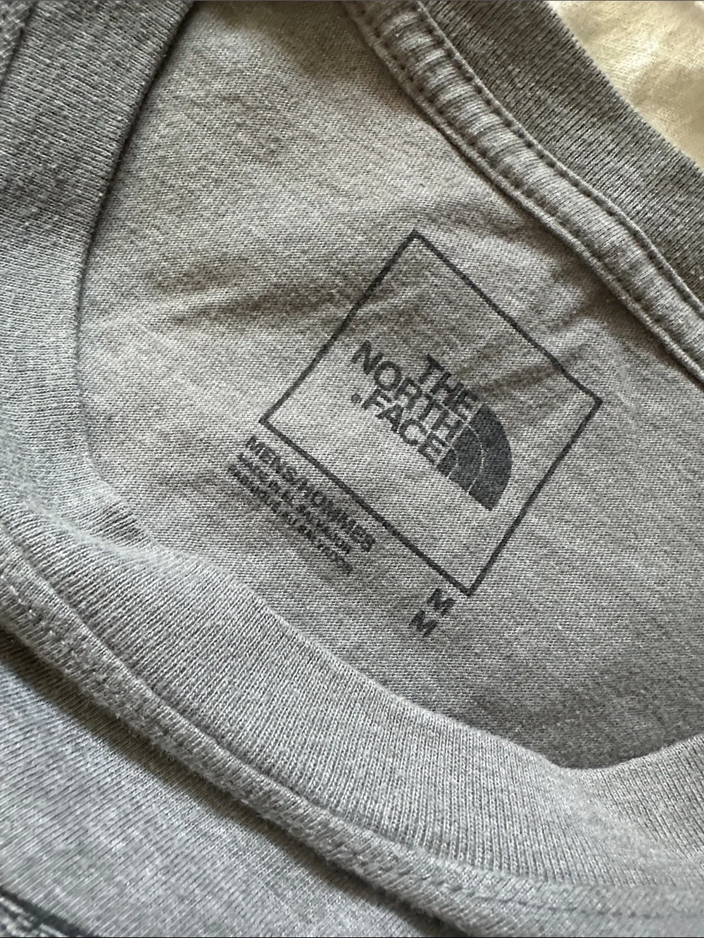The North Face Men’s Gray Bear Graphic Short Sleeve Tee